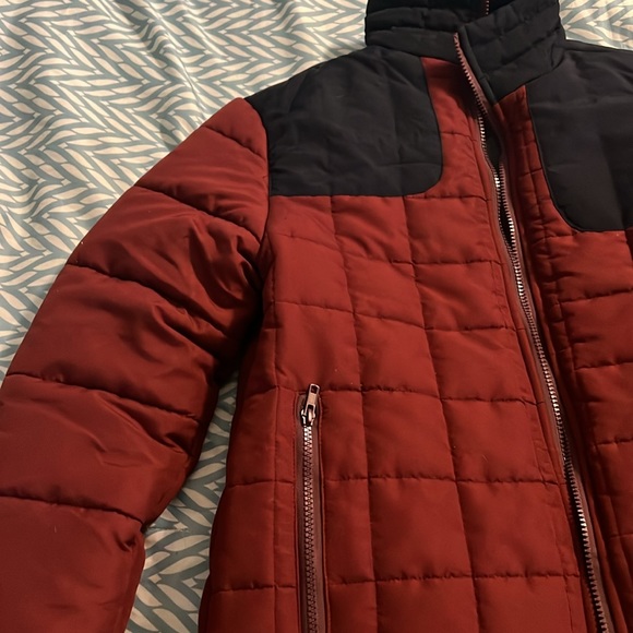 Nomad Quilted Jacket Men's Size Large Red Black Lightweight Full Zip NWT - Picture 2 of 8